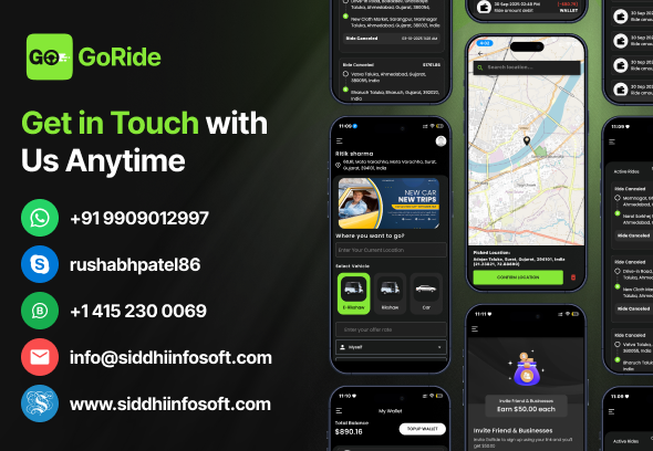 GORIDE | InDriver Clone | Flutter Complete Taxi Booking Solution with Bidding Option - 2