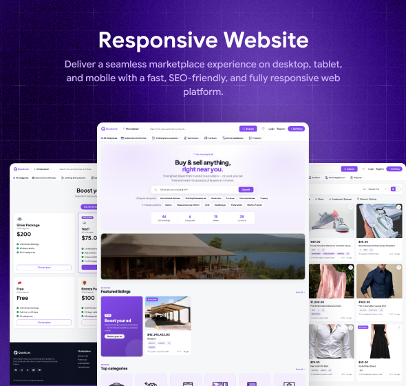 QuickList | Classified Ads Buy and Sell Marketplace Flutter App With Laravel Admin Panel - 9