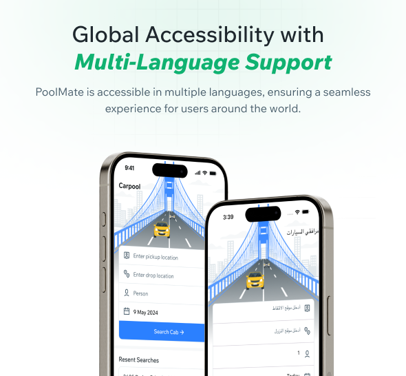 PoolMate | BlaBlaCar Clone | Complete Carpooling Solution in Flutter