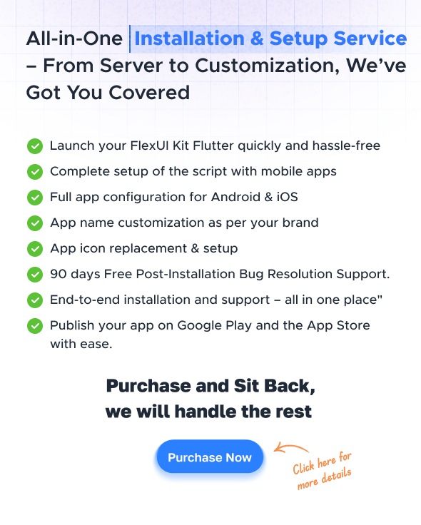 FlexUI Kit Flutter - Best Flutter UI Kit