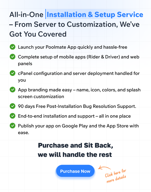 PoolMate | BlaBlaCar Clone | Complete Carpooling Solution in Flutter